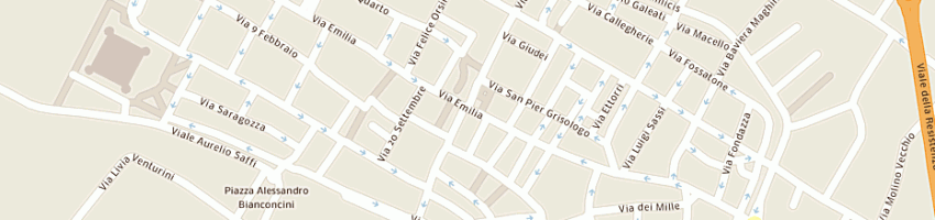Mappa della impresa contoli lidia a IMOLA