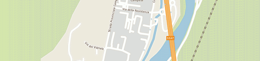 Mappa della impresa florian porcellane d'arte snc di sabbadin guido e c a BASSANO DEL GRAPPA