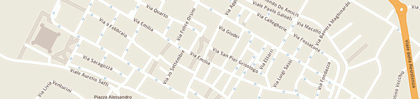 Mappa della impresa gio' e gio' di cecchini giorgio a IMOLA