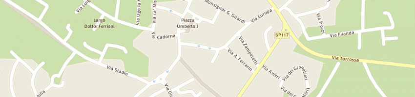 Mappa della impresa municipio a CAMISANO VICENTINO