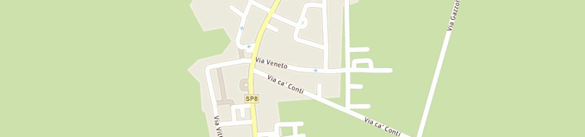 Mappa della impresa tiberto walter a GRANZE