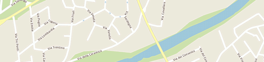 Mappa della impresa passuello rizzieri a VICENZA