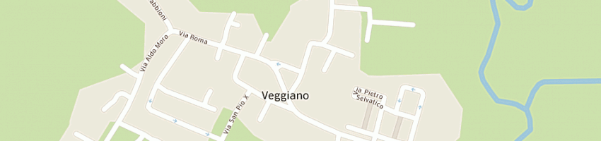 Mappa della impresa agenzia immobiliare il punto di gallo diana a VEGGIANO