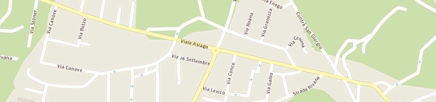 Mappa della impresa stevanin alessandro a BASSANO DEL GRAPPA