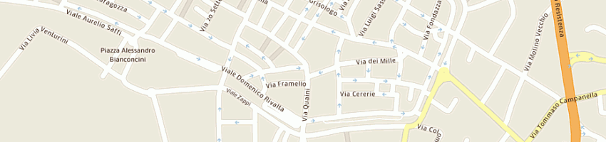 Mappa della impresa ga-la' srl master fashion group a IMOLA