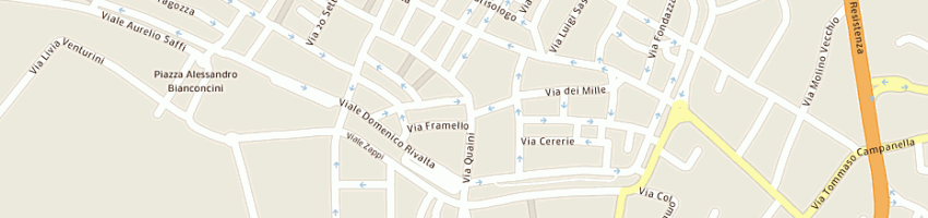 Mappa della impresa novanet srl a IMOLA