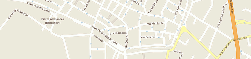 Mappa della impresa sabbioni clara a IMOLA