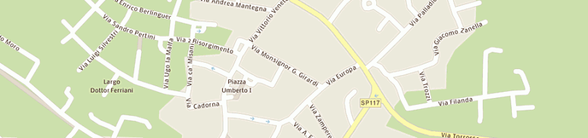Mappa della impresa unicredit banca spa a CAMISANO VICENTINO