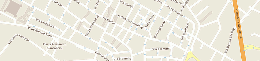 Mappa della impresa tiffany di sembianti e negretti (snc) a IMOLA