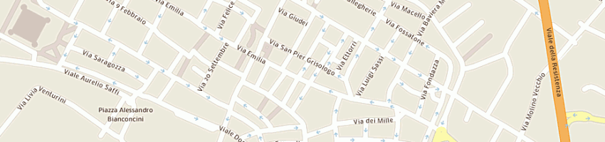 Mappa della impresa eca consult srl a IMOLA