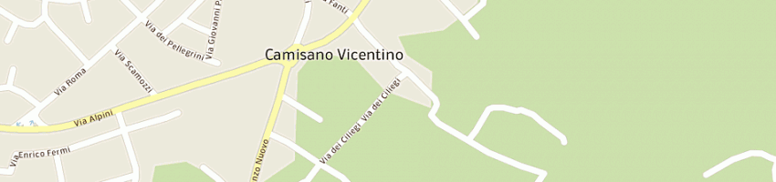 Mappa della impresa pettrachin angelo e c (sas) a CAMISANO VICENTINO