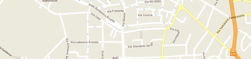Mappa della impresa infogiovani comune di imola a IMOLA