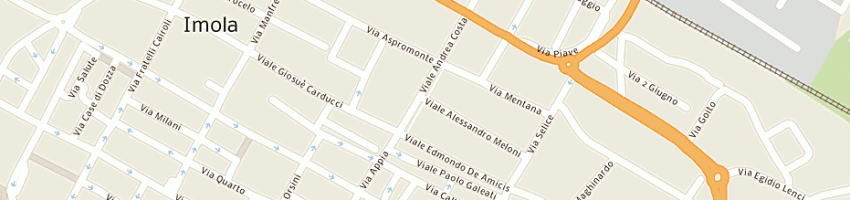Mappa della impresa l'artistica di ricci petitoni antonio a IMOLA