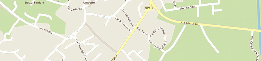 Mappa della impresa emmegi snc di broggio gabriele e lando martino a CAMISANO VICENTINO