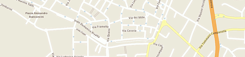 Mappa della impresa tecnicomm srl a IMOLA