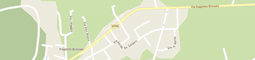 Mappa della impresa fratelli calegaro spa a TEOLO