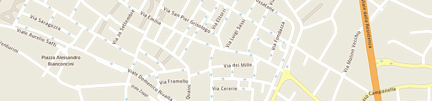 Mappa della impresa gruppo amici insieme a IMOLA
