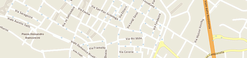 Mappa della impresa calamosca stefano a IMOLA