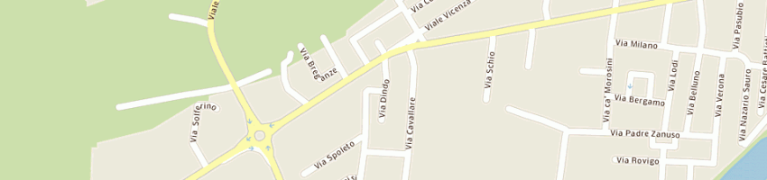 Mappa della impresa defontaine srl a BASSANO DEL GRAPPA