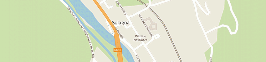 Mappa della impresa banca di credito cooperativo di romano d'ezzelino e di scaterina d a SOLAGNA