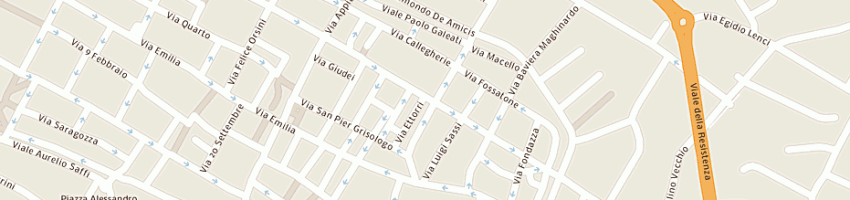 Mappa della impresa studio associato tellarini dottori commercialisti a IMOLA