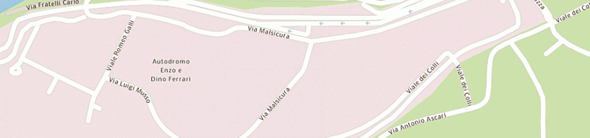 Mappa della impresa ristorante la perla snc a IMOLA
