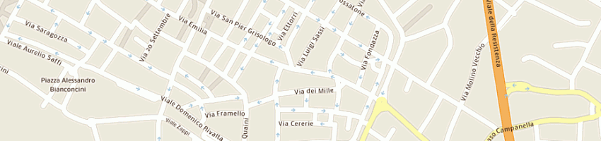 Mappa della impresa immobiliare romagna srl a IMOLA