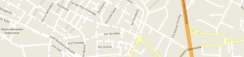 Mappa della impresa studio legale avv bartolini anna a IMOLA