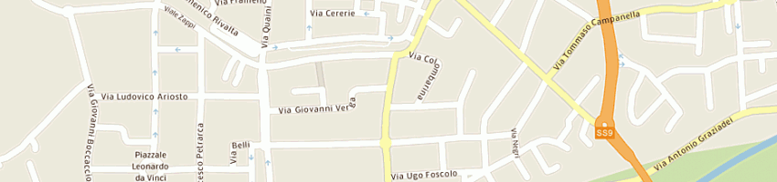 Mappa della impresa rorro antonio a MONTEVERDE
