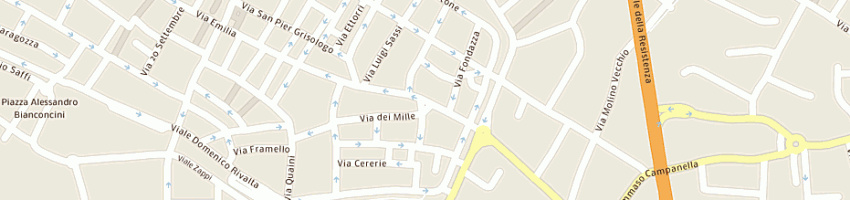 Mappa della impresa pasquali massimo a IMOLA