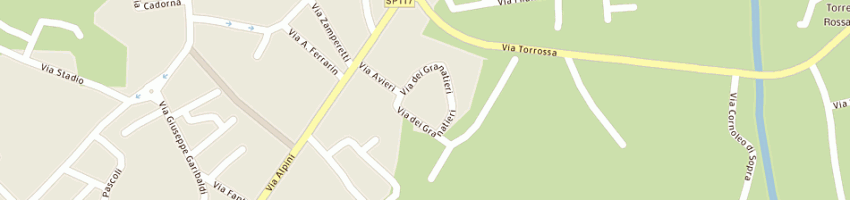 Mappa della impresa calvelli mario marco a CAMISANO VICENTINO
