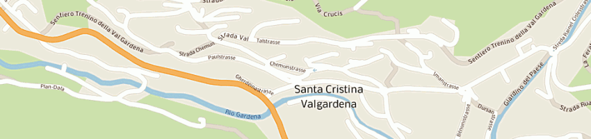 Mappa della impresa vigili del fuoco volontari scristina a SANTA CRISTINA VALGARDENA