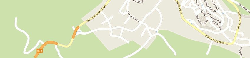 Mappa della impresa nanni pietro giulio e c (snc) a MONTE SAN SAVINO
