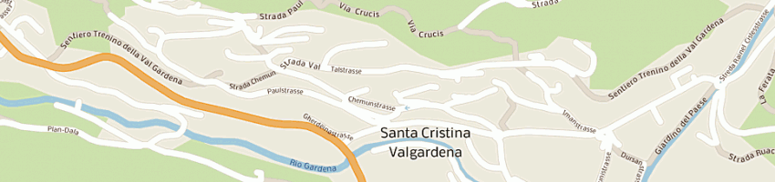 Mappa della impresa deur (snc) a SANTA CRISTINA VALGARDENA