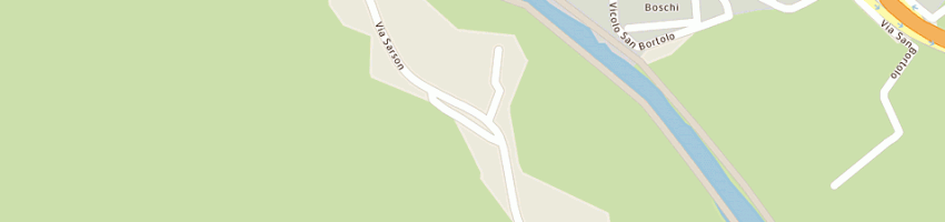 Mappa della impresa milani dialma di milani carlo giuseppe e c (snc) a BASSANO DEL GRAPPA