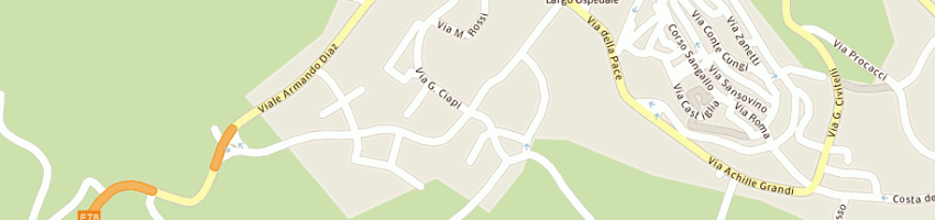 Mappa della impresa pulzelli a MONTE SAN SAVINO