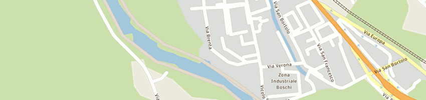 Mappa della impresa lino manfrotto co spa a POVE DEL GRAPPA