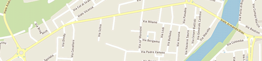 Mappa della impresa poloni livio a BASSANO DEL GRAPPA