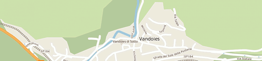 Mappa della impresa cassa raiffeisen vandoies societa' cooperativa a VANDOIES