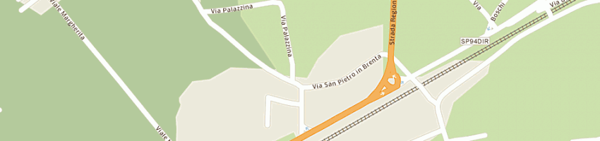 Mappa della impresa miolo pietro a CARMIGNANO DI BRENTA