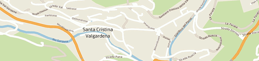 Mappa della impresa eredi malsiner di malsiner silvia a SANTA CRISTINA VALGARDENA
