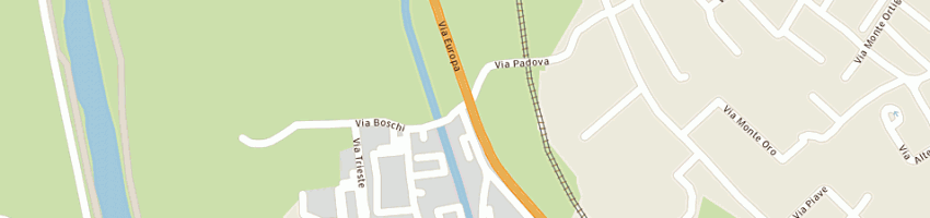 Mappa della impresa favero giampietro a POVE DEL GRAPPA