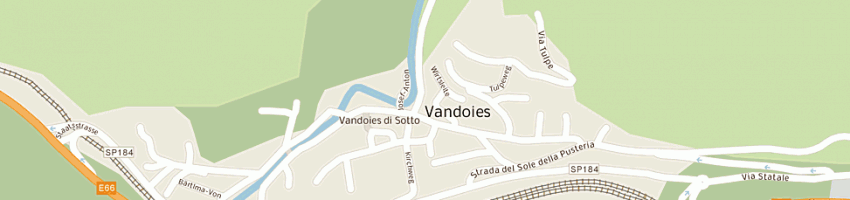 Mappa della impresa aps edv (srl) a VANDOIES
