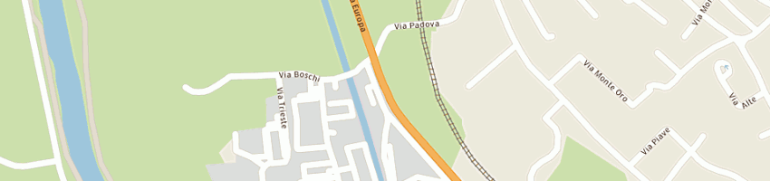 Mappa della impresa birreria trenti e c sas a POVE DEL GRAPPA