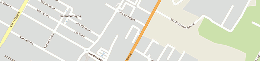 Mappa della impresa aci automobile club bologna a IMOLA
