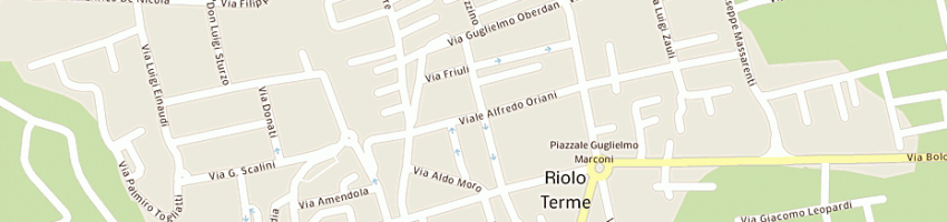 Mappa della impresa elettroriolo di veggi maurizio flavio a RIOLO TERME