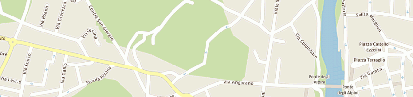Mappa della impresa fg gold snc a BASSANO DEL GRAPPA
