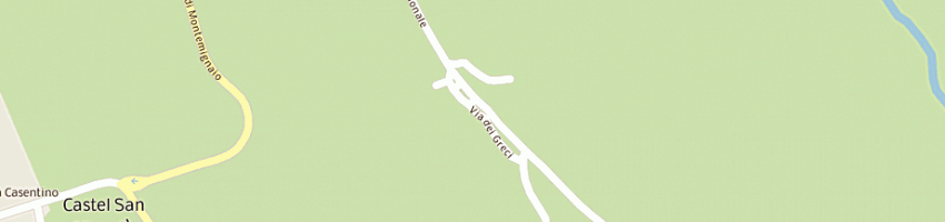 Mappa della impresa poste italiane spa a CASTEL SAN NICCOLO 