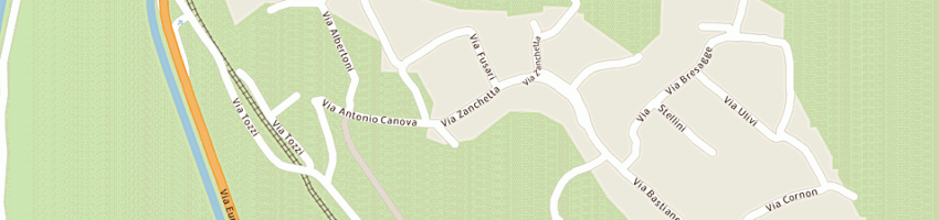 Mappa della impresa donazzan autotrasporti (snc) a POVE DEL GRAPPA