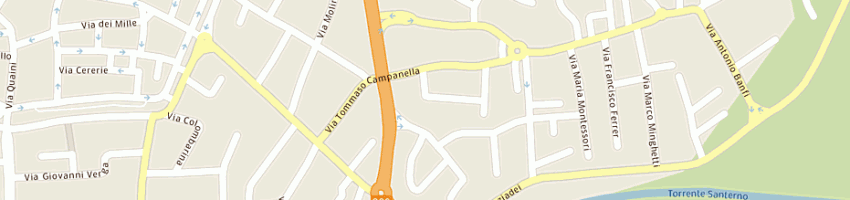 Mappa della impresa cassani lorena a IMOLA